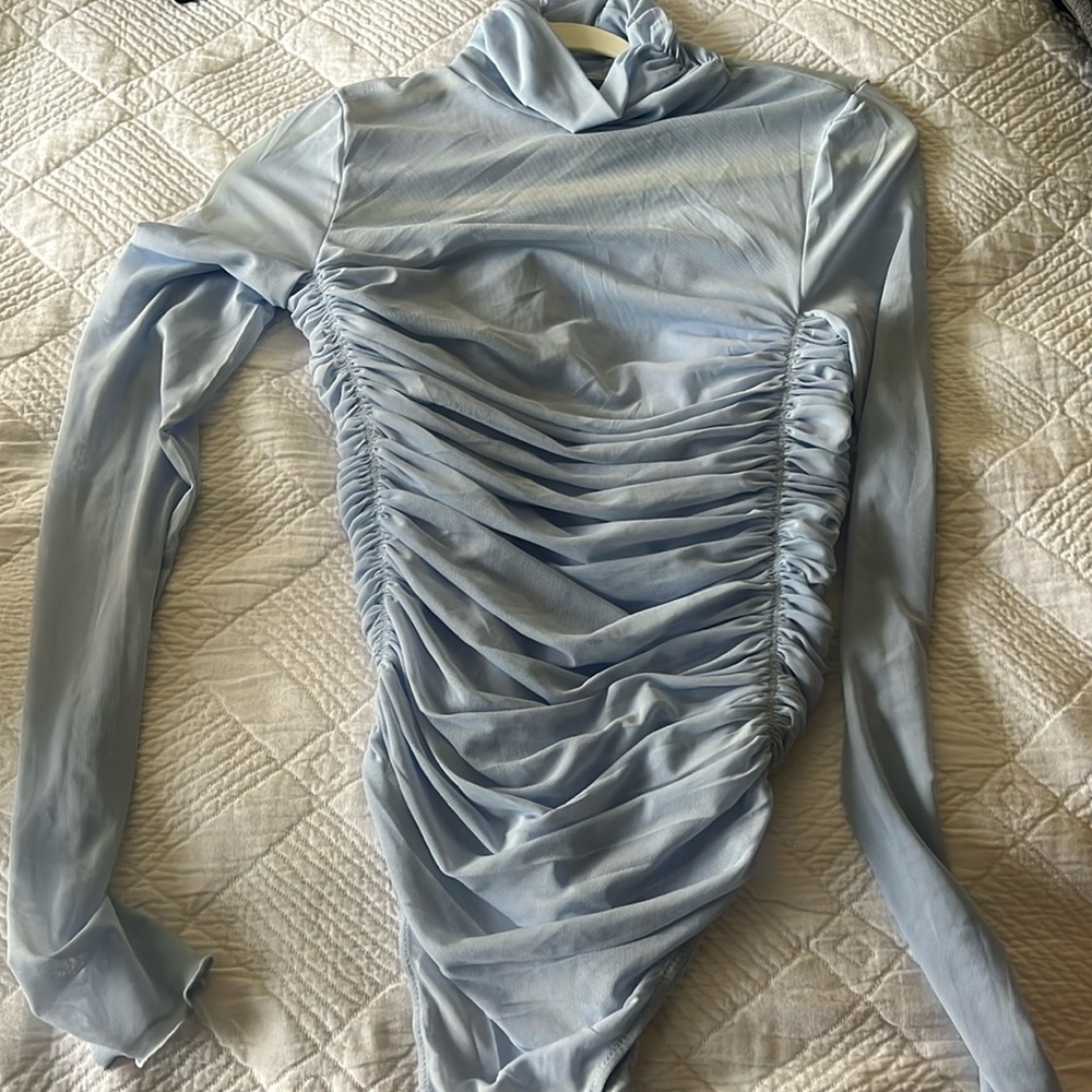 Free People sheer bodysuit